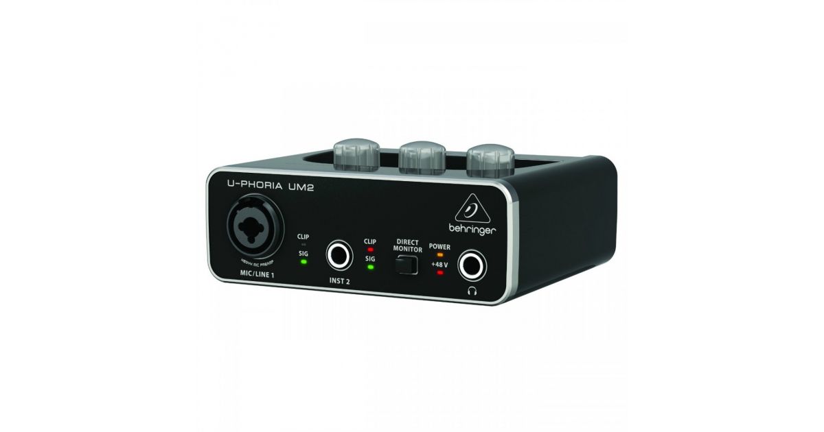 Звуковая карта Behringer UM2 • лучшая цена • купить в музыкальном ...